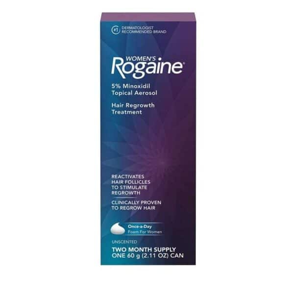 ROGAINE FOAM 5% EM ESPUMA PARA MULHERES - 1 UNIDADE (2 MESES) - ENVIO IMEDIATO