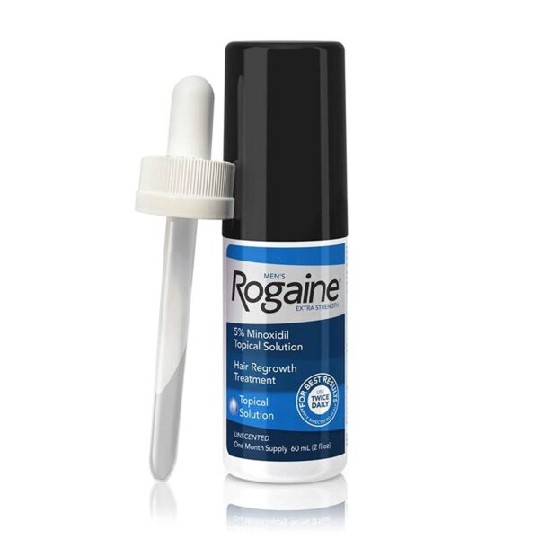 ROGAINE EXTRA STRENGHT 5% - MINOXIDIL EM SOLUÇÃO - ( 1 MÊS ) - ENVIO IMEDIATO