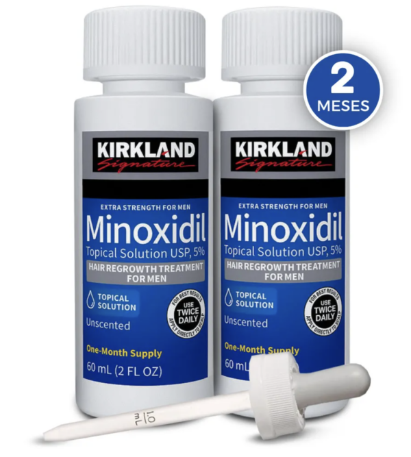 Minoxidil Kirkland | Tratamento para 2 meses